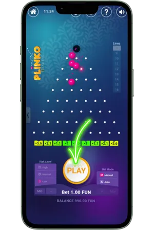 play Plinko casino game online