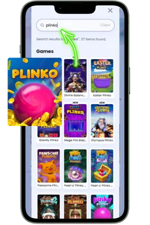 Find Plinko in Casino