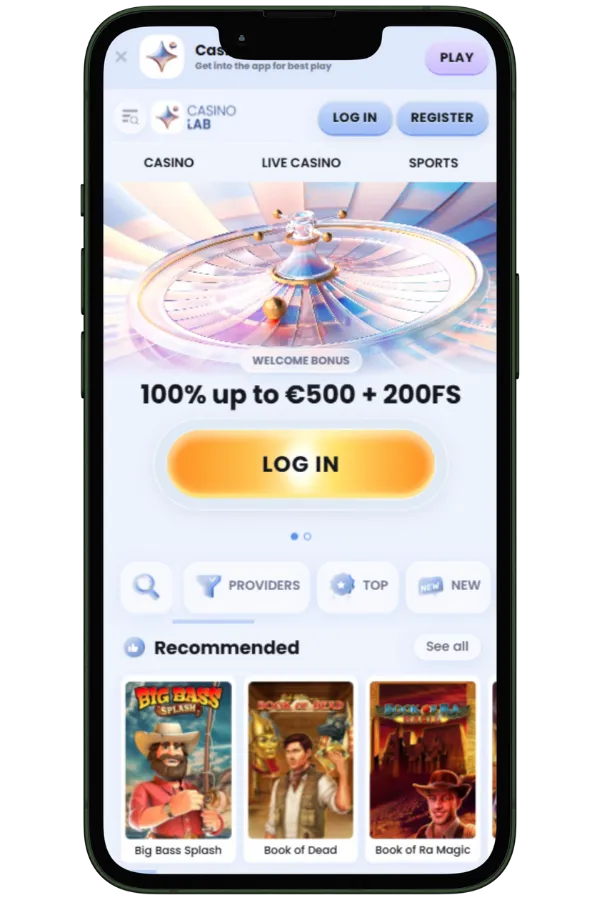 Open the casino site: Load the casino website in Safari on your iPhone